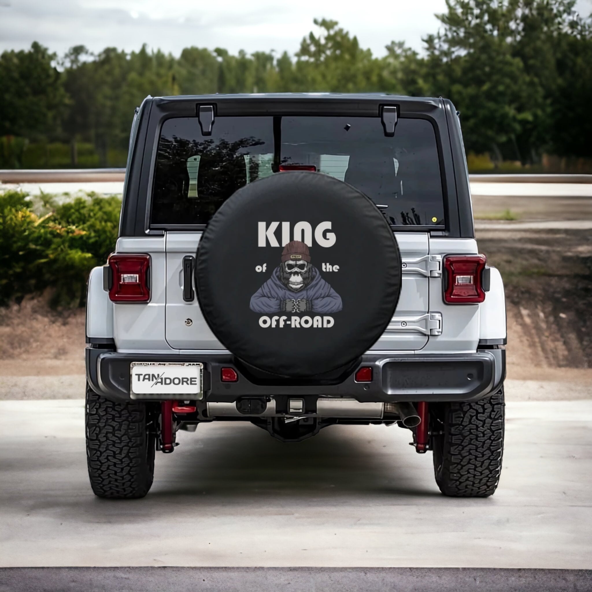King Of The Offroad Spare Wheel Tire Cover